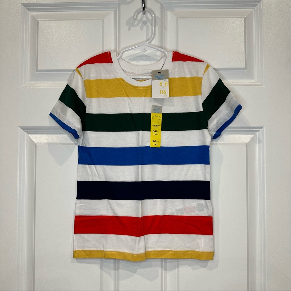 Primark Organic Cotton Shirt Size 5/6 NWT